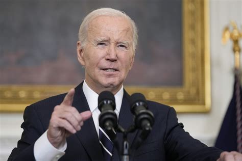 Biden decries the ‘unconscionable’ Hamas attack and warns Israel’s enemies not to exploit the crisis